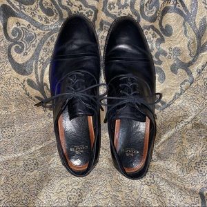 Men’s Black Coach Dress Shoes, Size 11